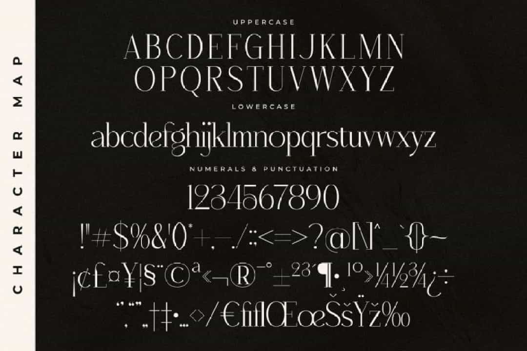 Qenliago Font Image 3