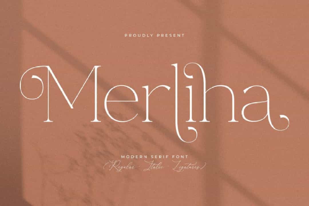 Merliha Font Image 1