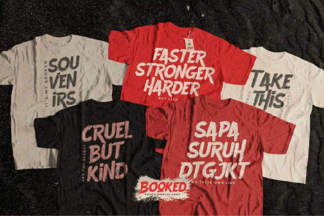 Booked Font Image 2