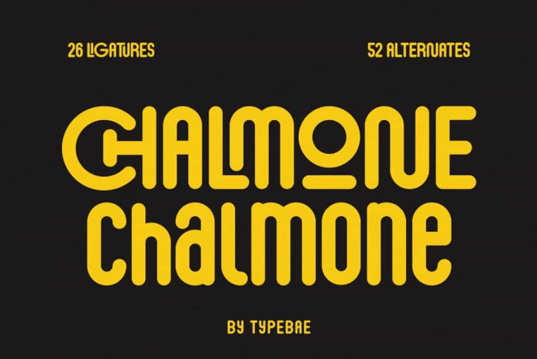 Chalmone Font Image 1