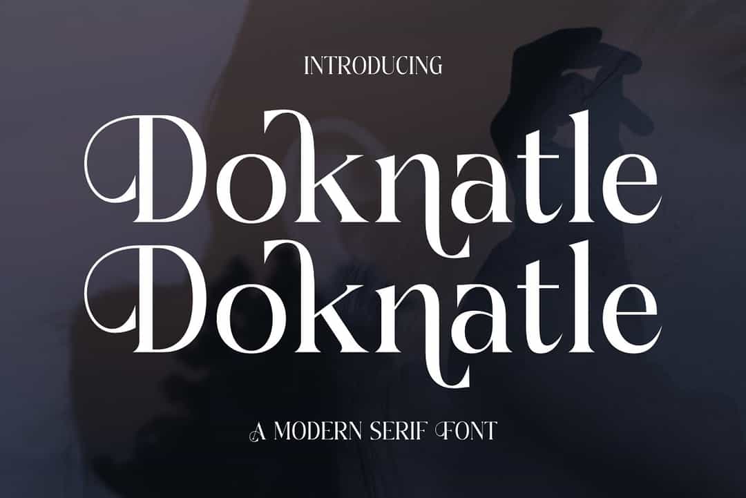 Doknatle Font Image 1