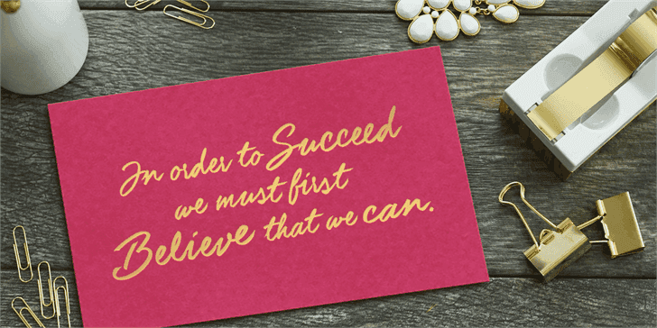 Guld Script Font Free Image 3