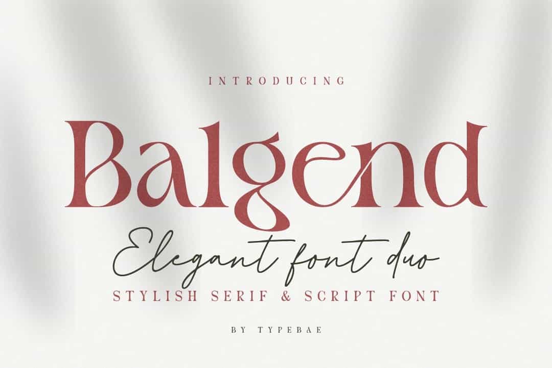 Balgend Font Image 1