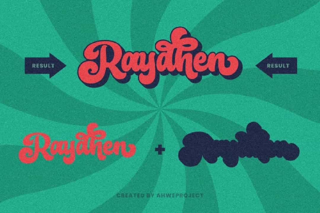 Raydhen Font Image 2