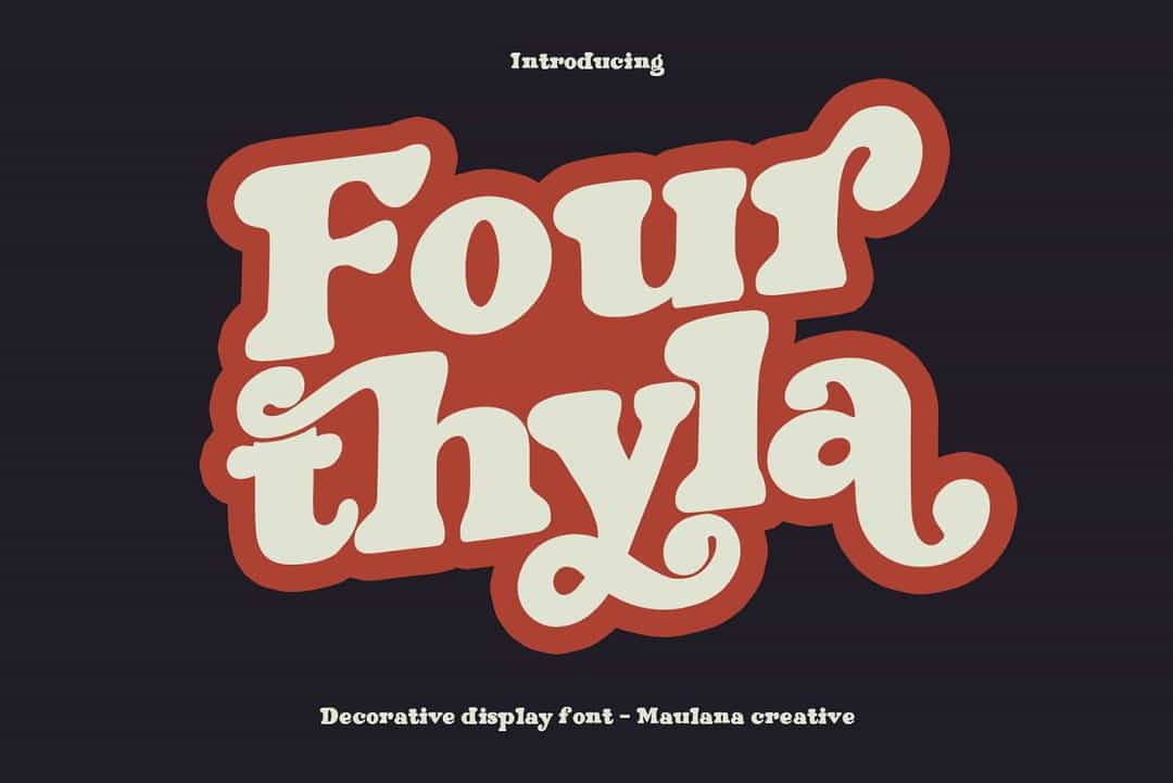 Fourthyla Font Image 1
