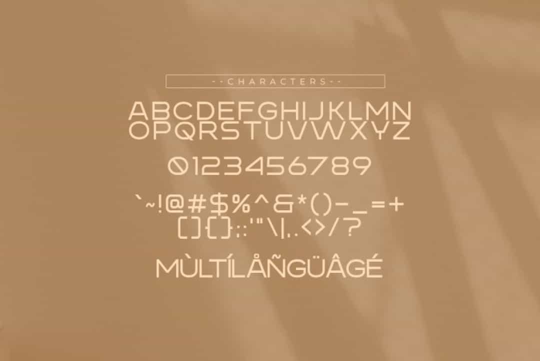 Sanset Font Image 3