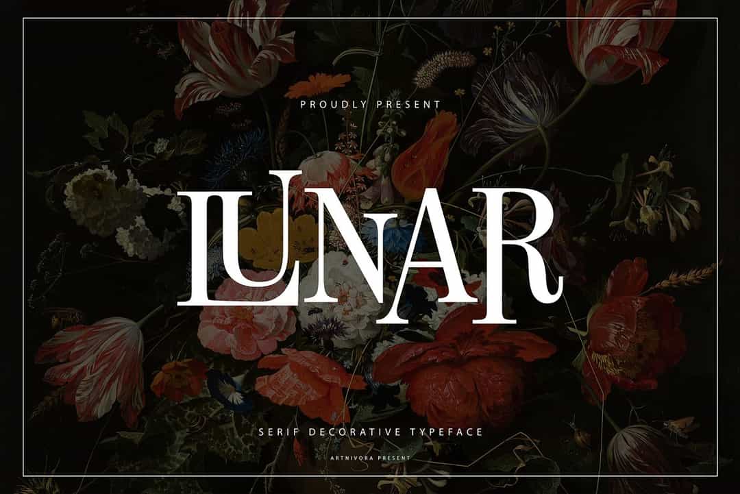 Lunar Font Image 1