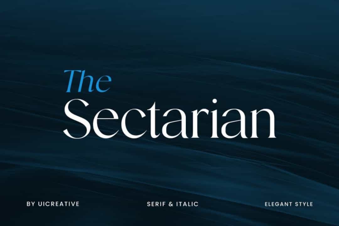 The Sectarian Font Image 1