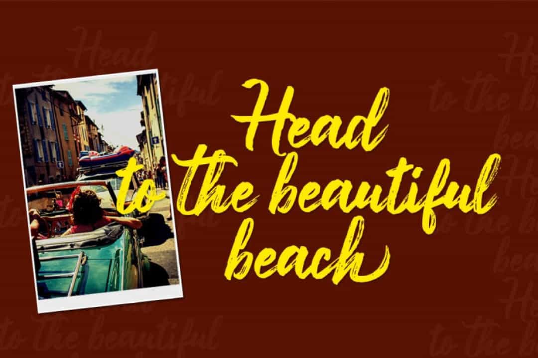 Black Mud Font Image 2