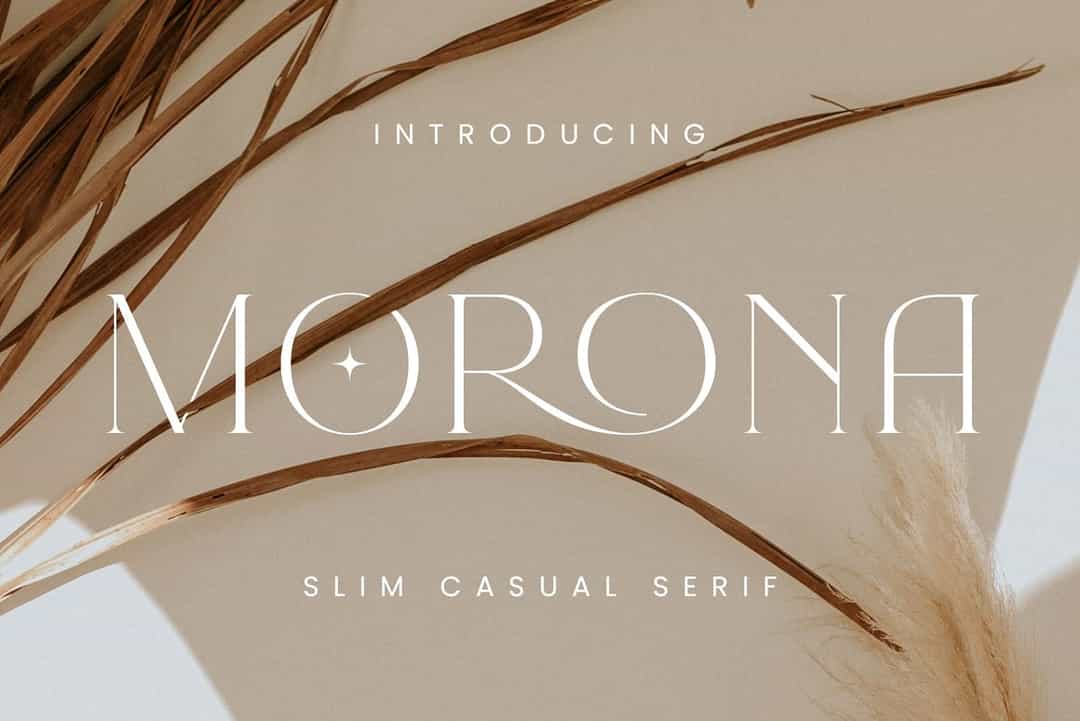Morona Font Image 1