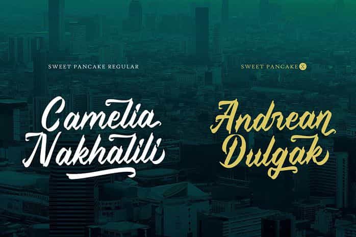 Sweet Pancake Script Font Image 2