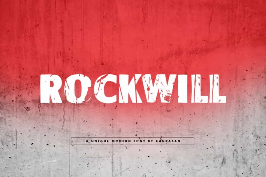 Rockwill Font Image 1