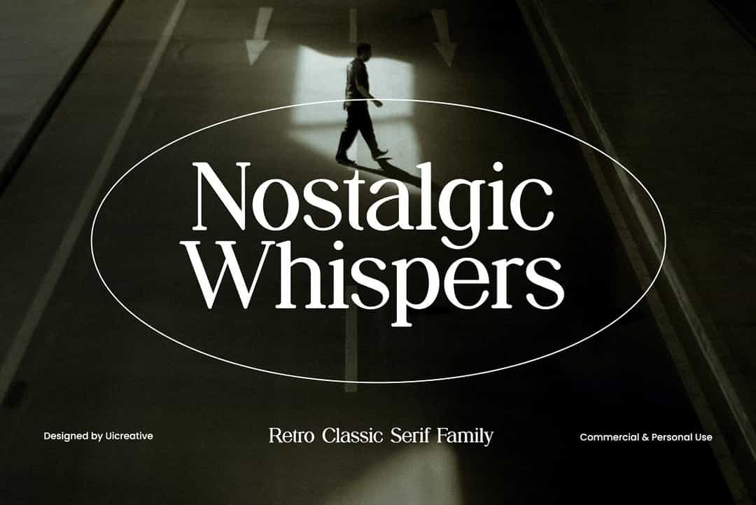 Nostalgic Whispers Font Image 1