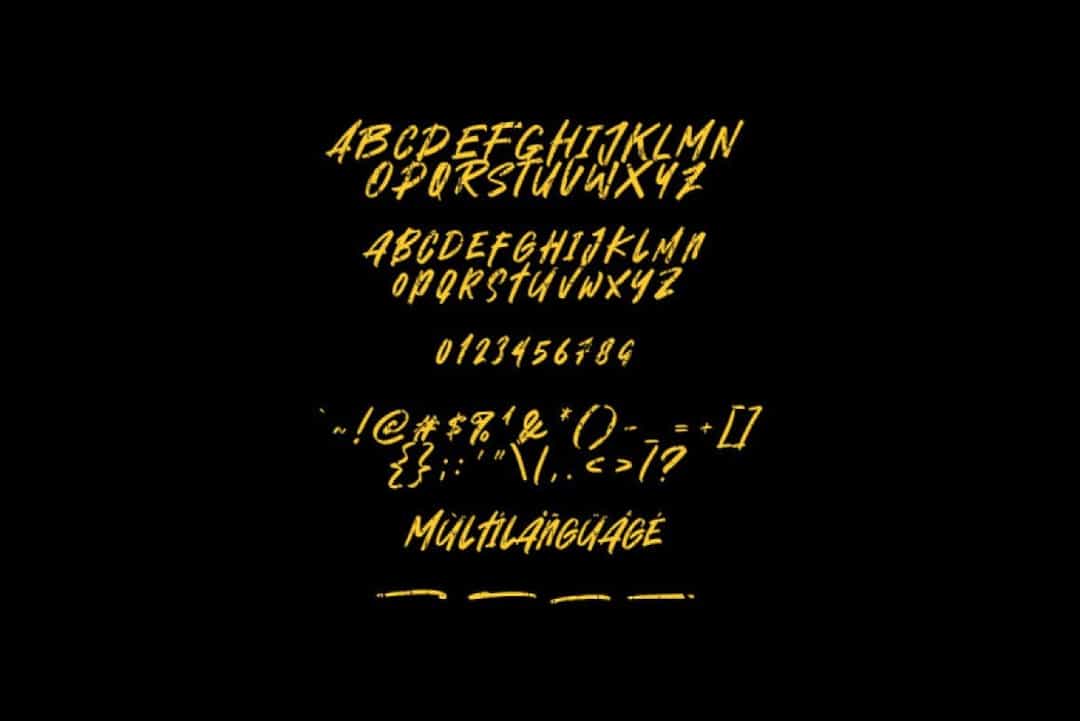 Rowdex Font Image 3