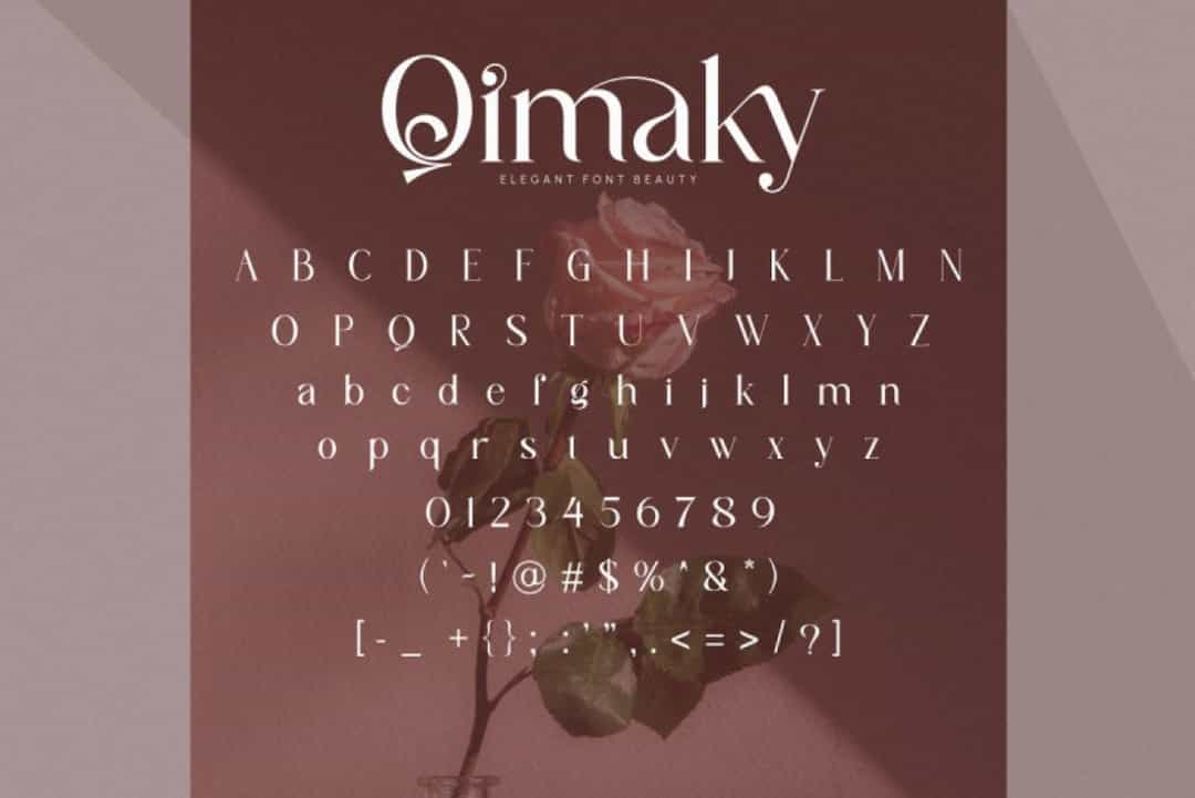 Qimaky Font Image 3
