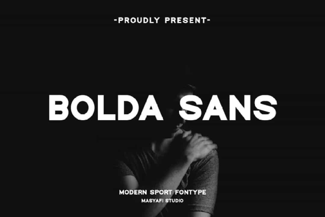 Bolda Sans Font Image 1