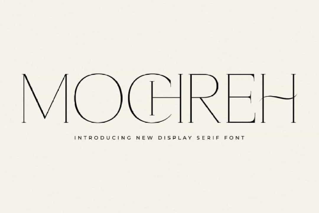 Mochreh Font Image 1
