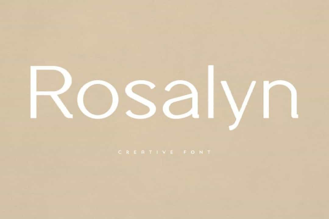 Rosalyn Font Image 1