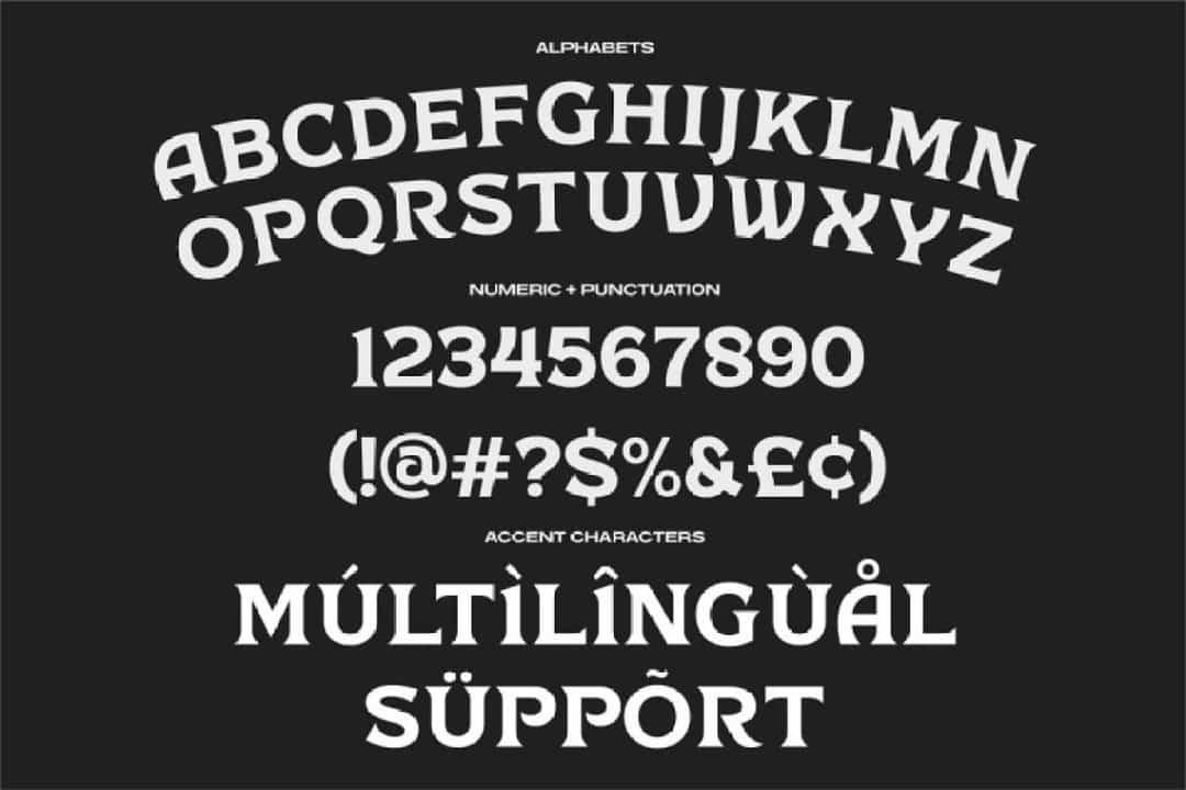 Chrone Font Image 3