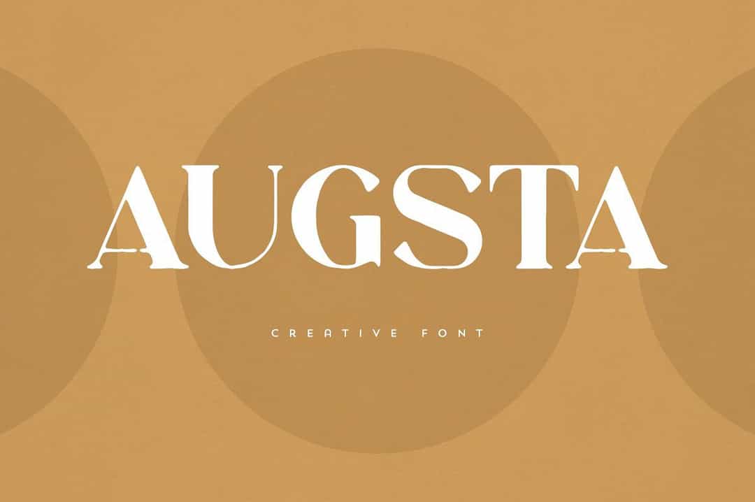 Augusta Font Image 1
