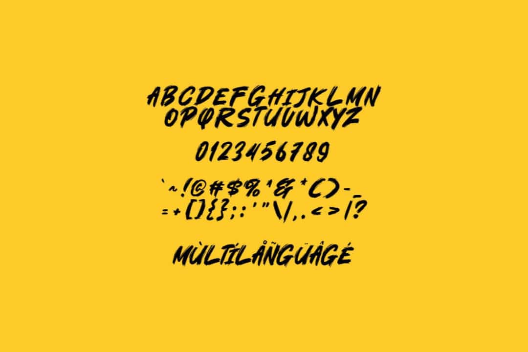 Under Station Font Image 3