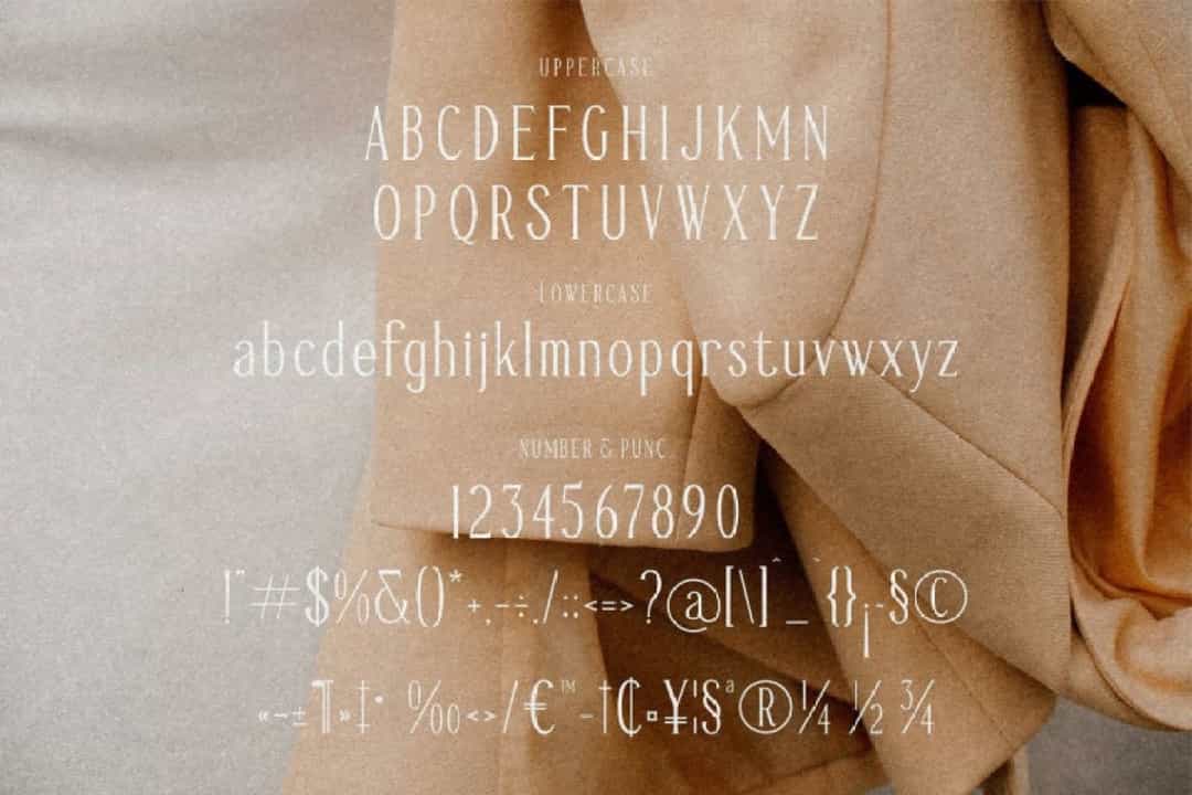 Mendalion Font Image 3