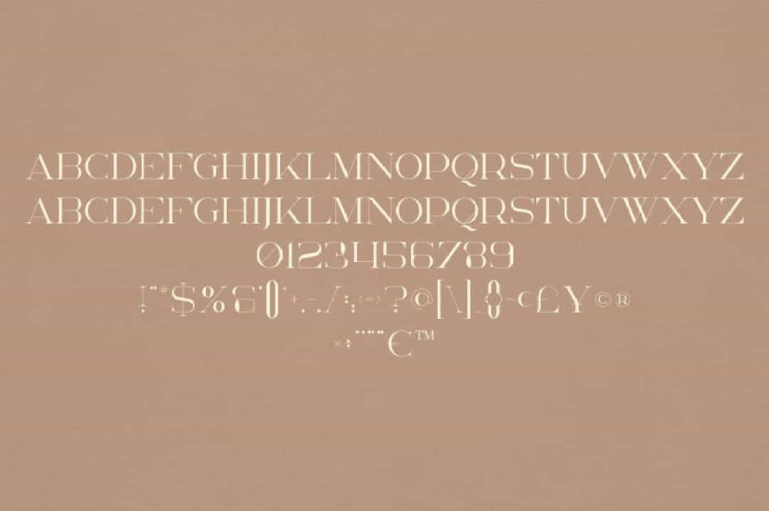 Mavis Serif Font Image 3