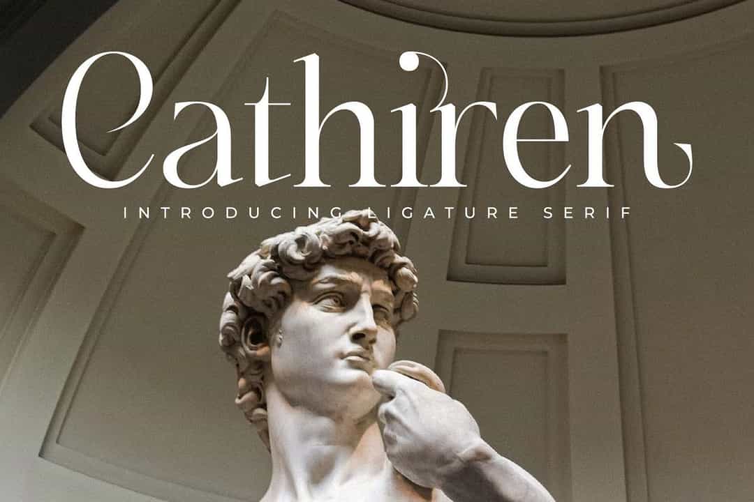Cathiren Font Image 1