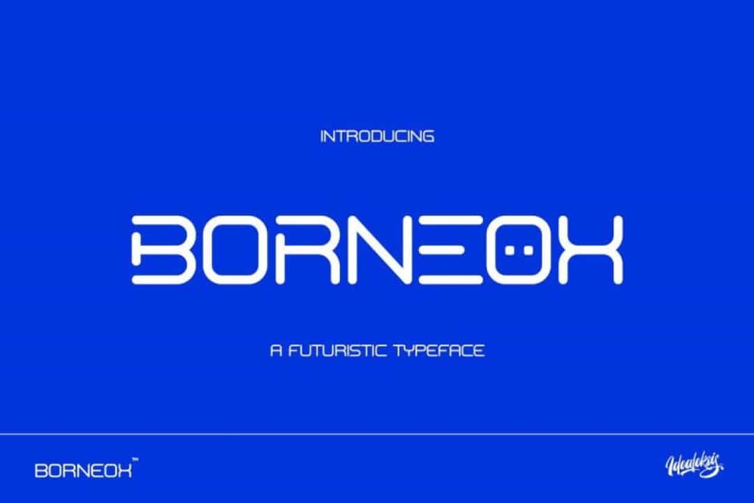 Borneox Font Image 1