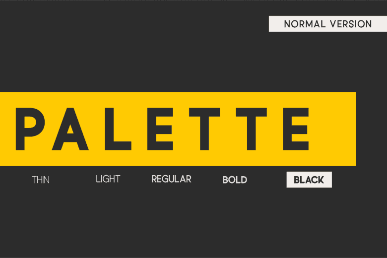 Palette Font Image 1
