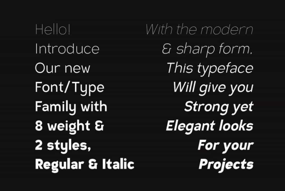 Zagist Font Image 2