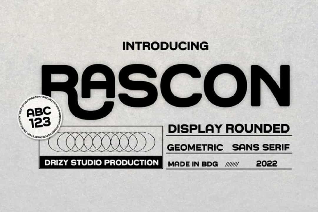 Rascon Font Image 1