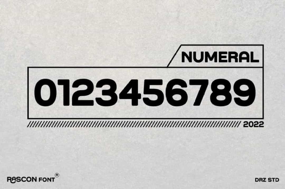 Rascon Font Image 3