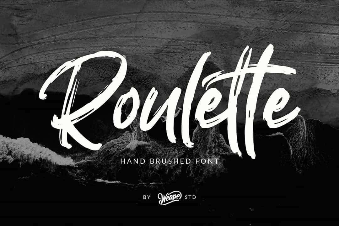 Roulette Font Image 1