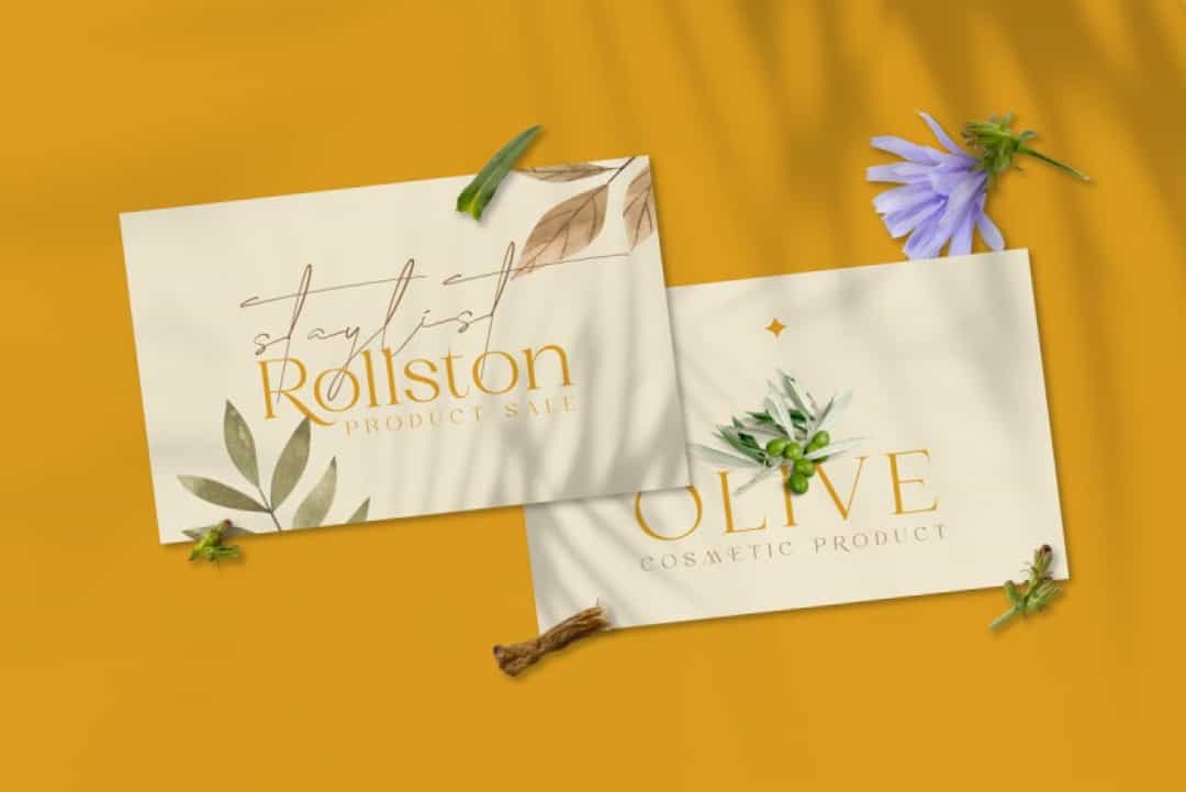 Rollston Font Image 2