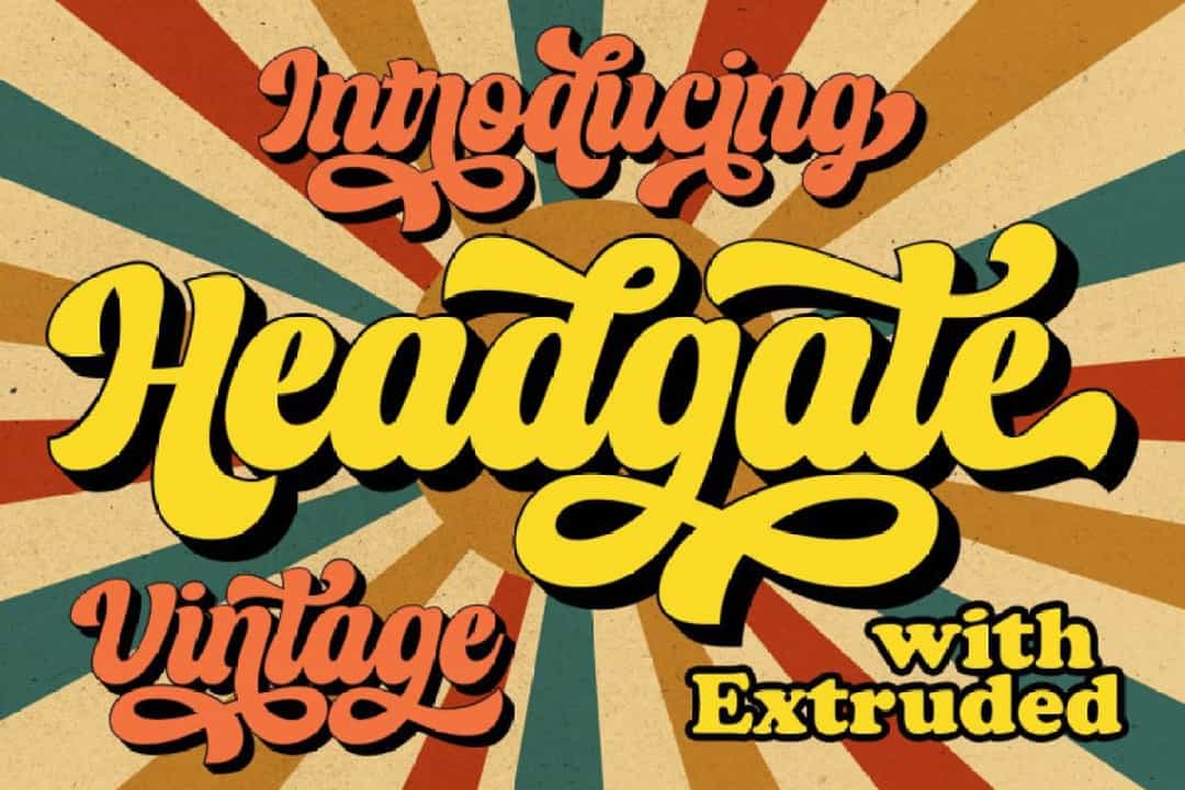 Headgate Font Image 1