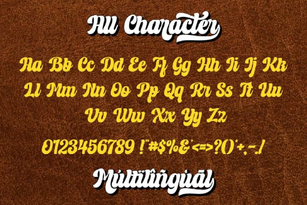 Headgate Font Image 3