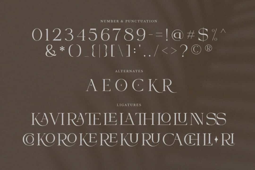 Viberate Font Image 3