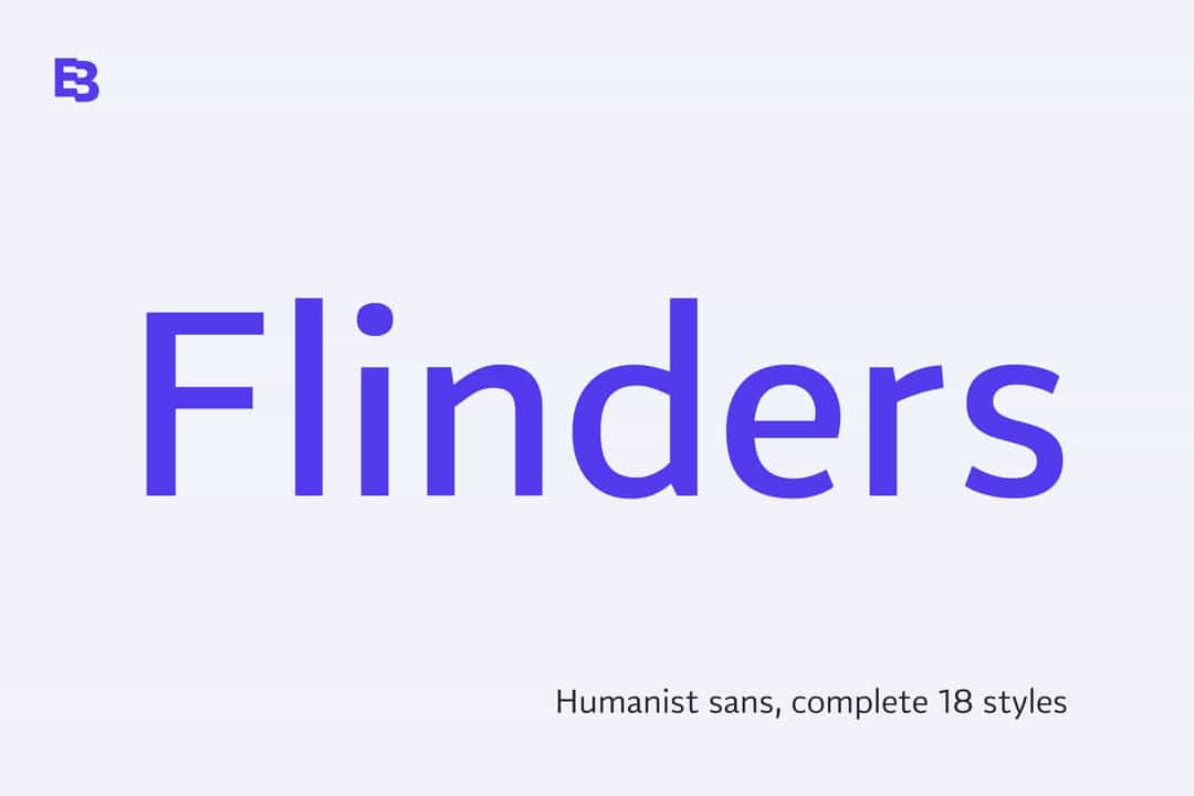 Flinders Font Image 1
