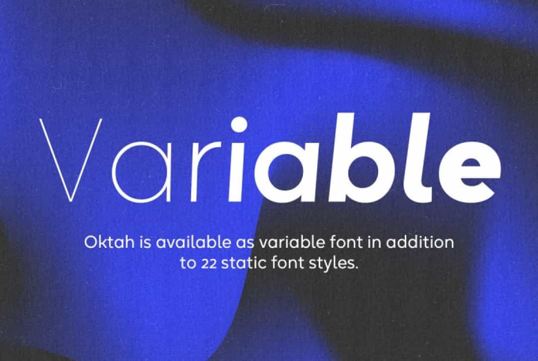 Oktah Font Image 2