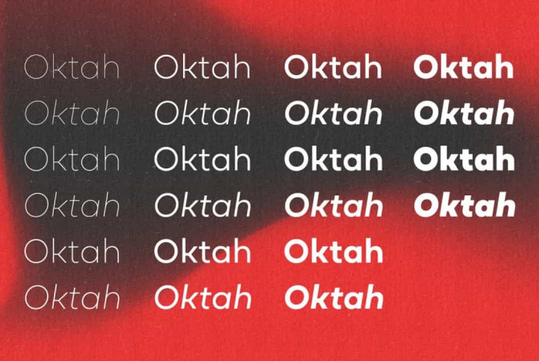 Oktah Font Image 3