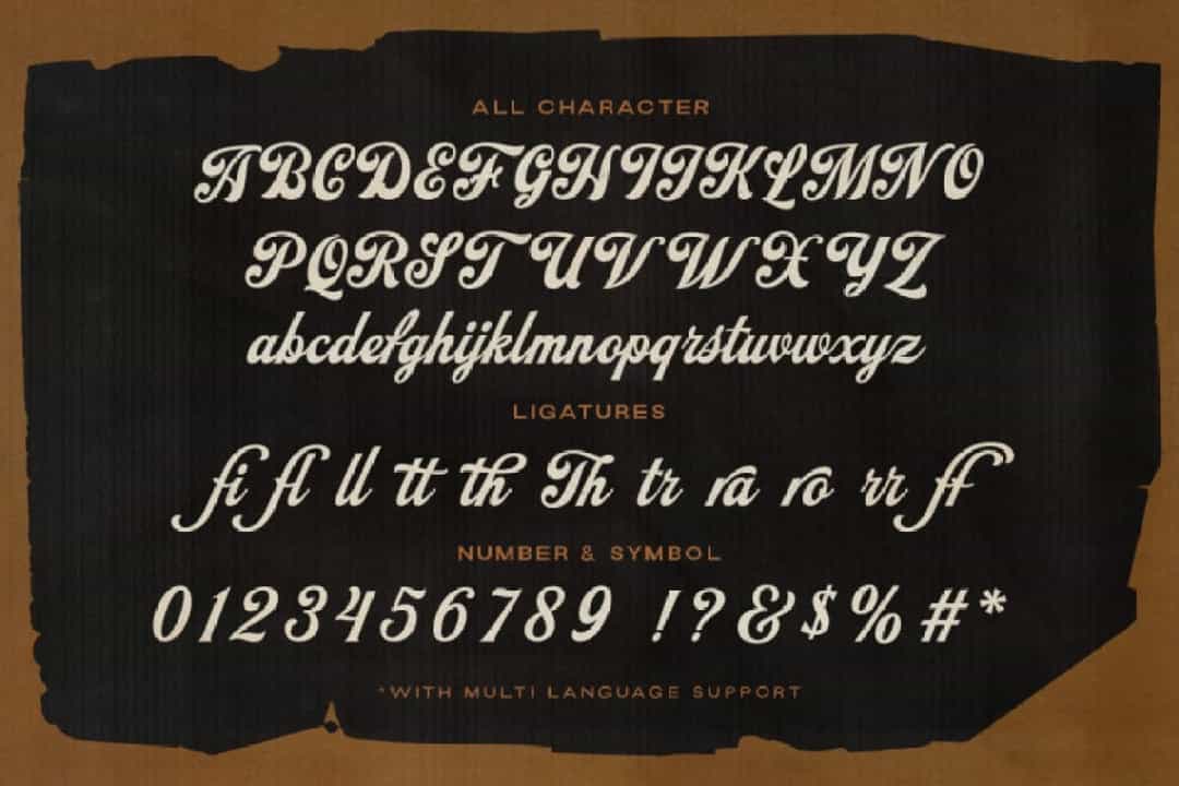 Midnight Cruise Font Image 3