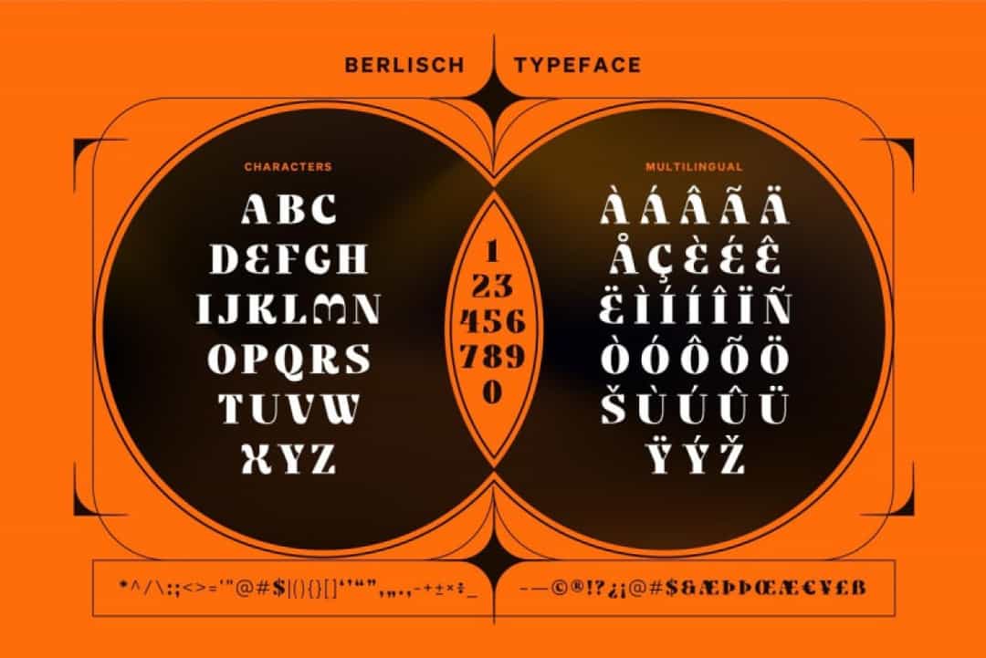 Berlisch Font Image 3