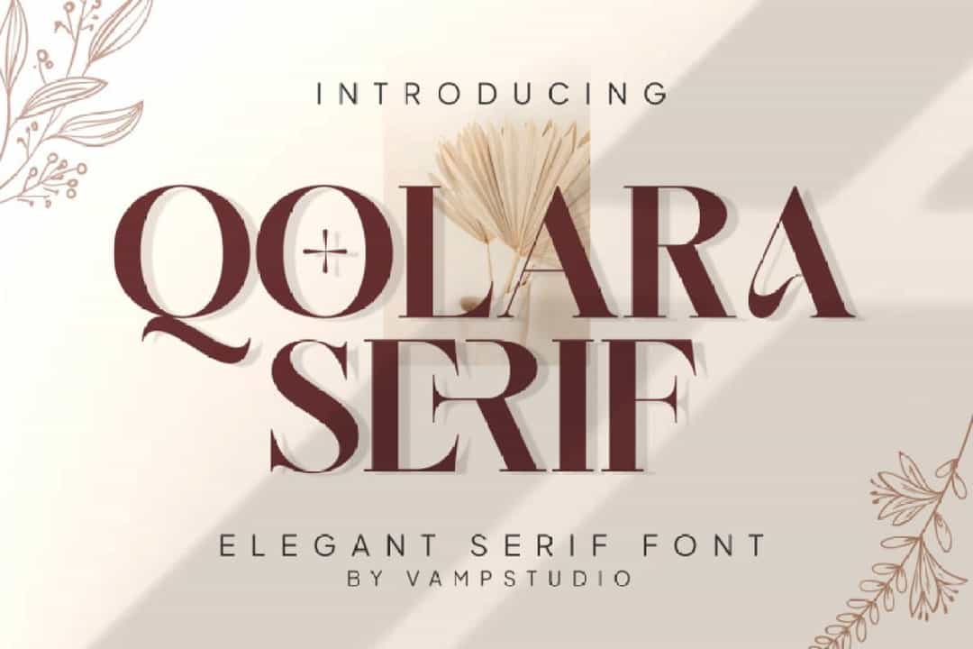 Qolara Serif Font Image 1
