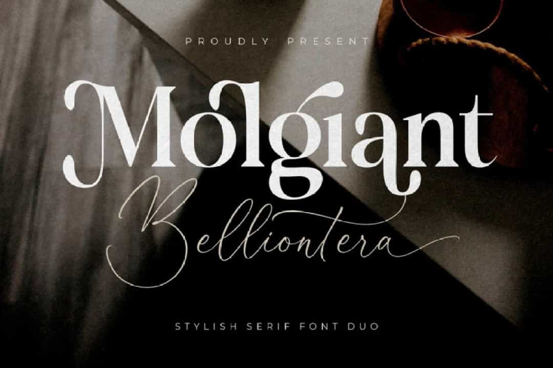 Molgiant Belliontera Font Image 1