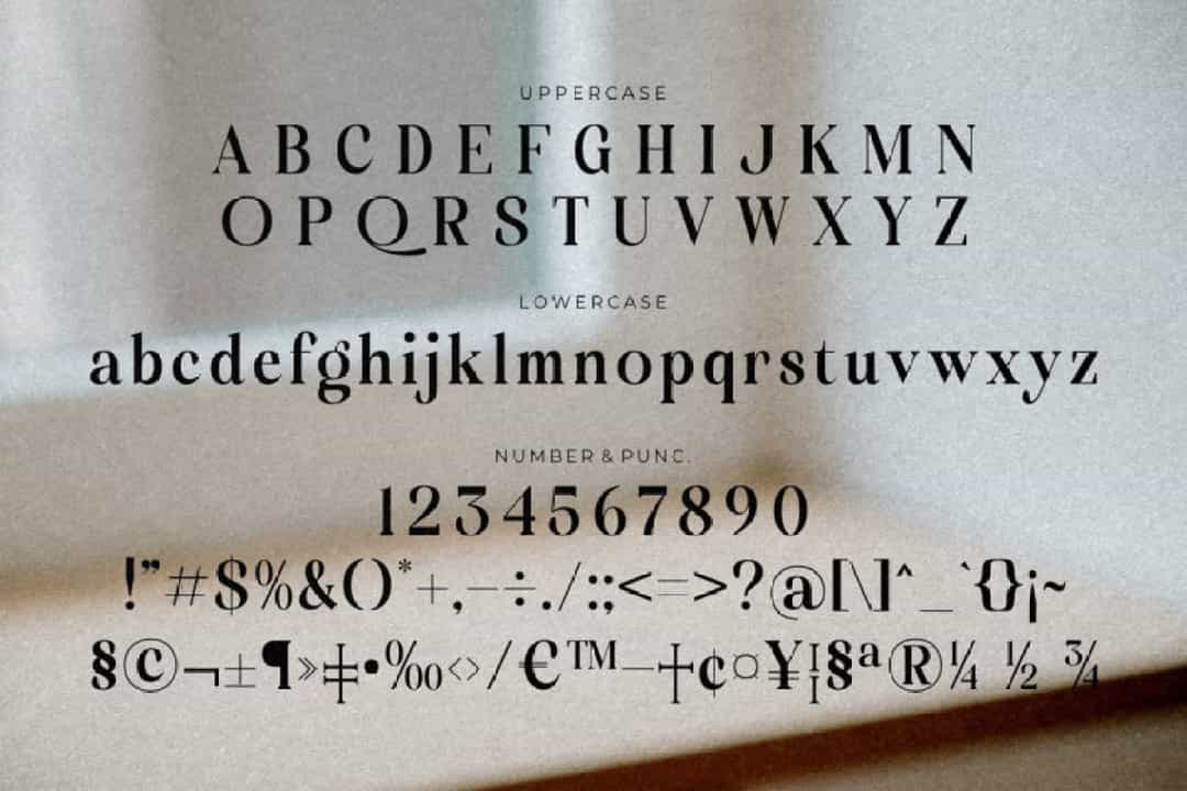 Molgiant Belliontera Font Image 2