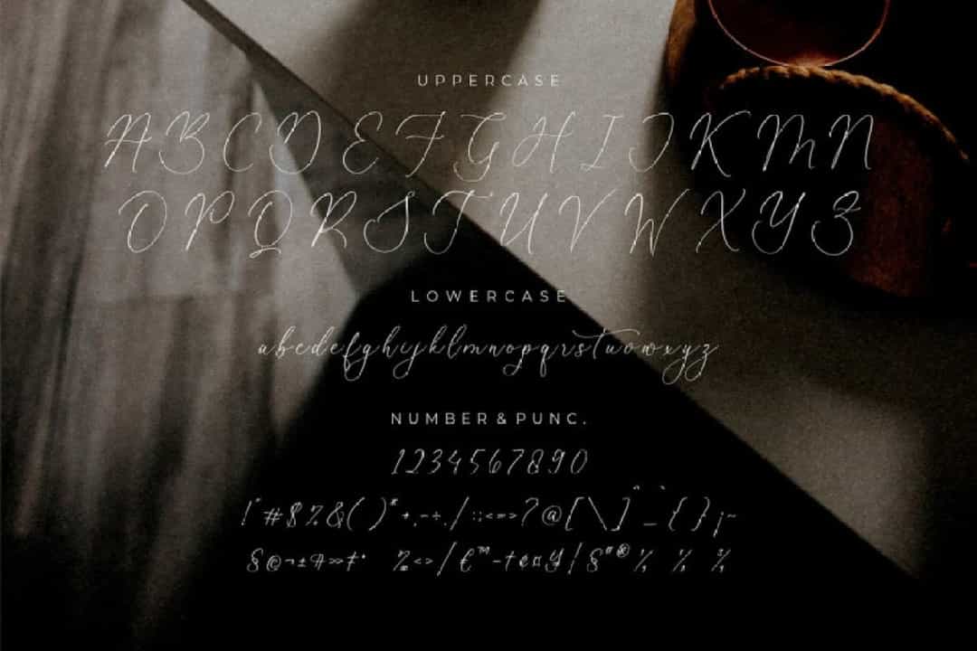 Molgiant Belliontera Font Image 3