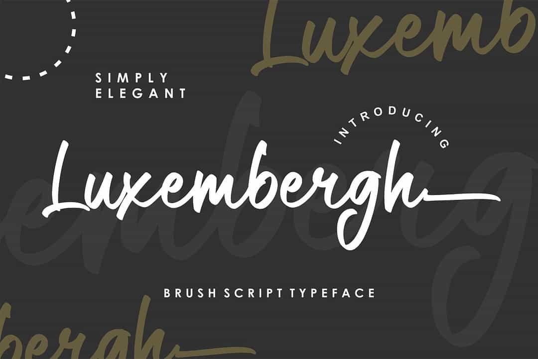 Luxembergh Font Image 1