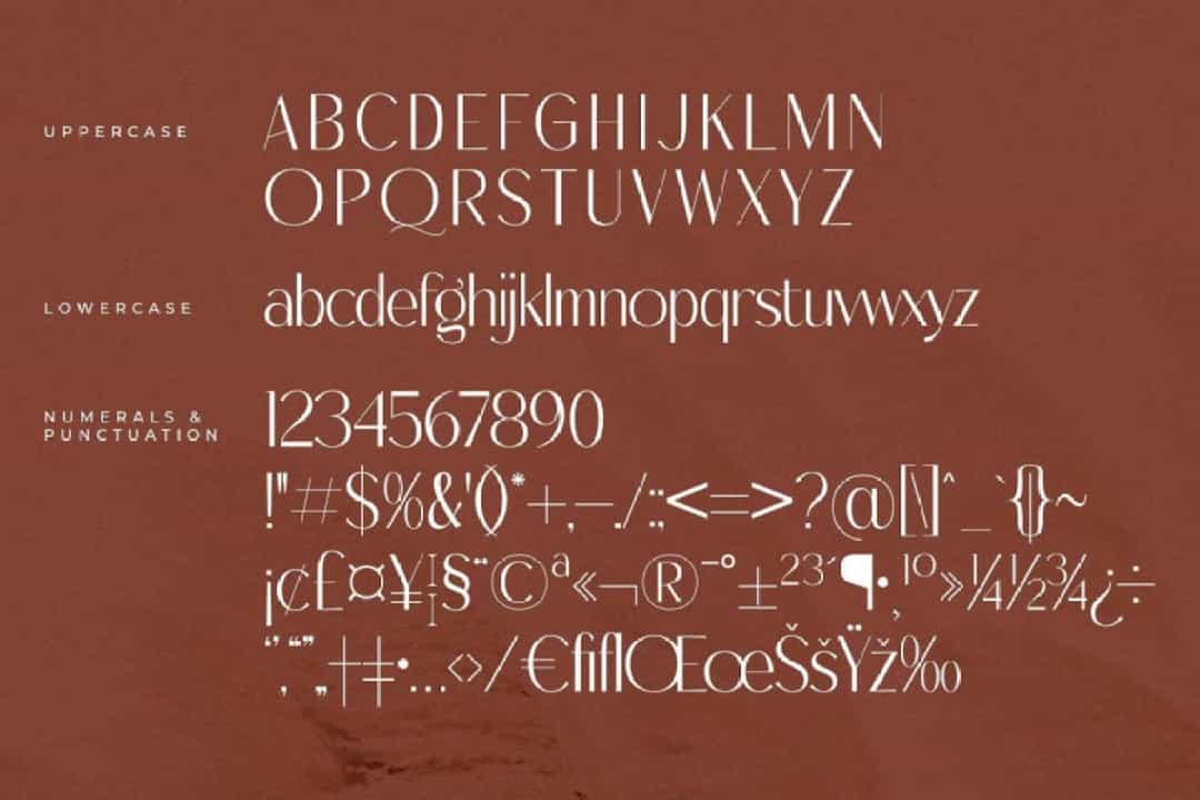 Malone Clemettine Font Image 2