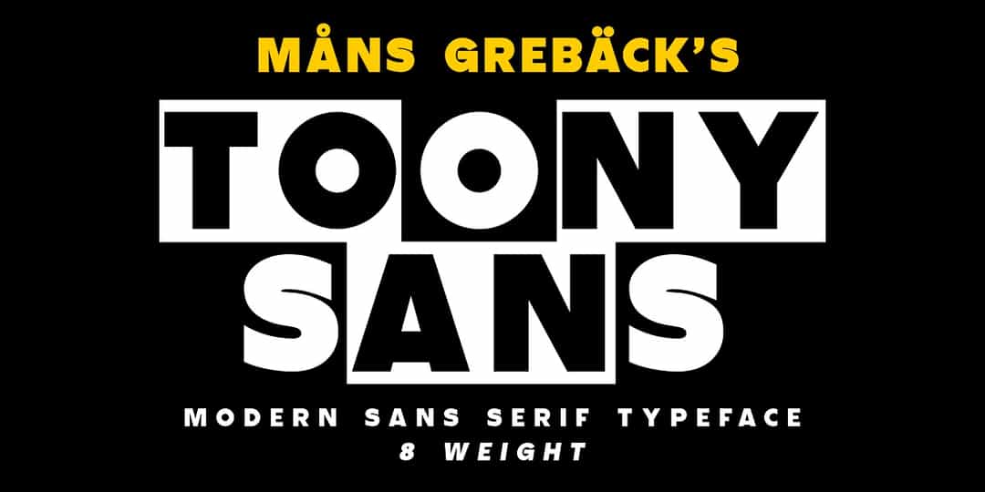 Toony Sans Font Image 1